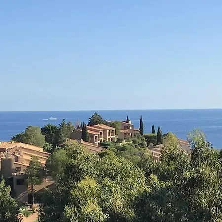 アパート Cote D'azur Vue Mer Entre Cannes Et St Raphael テウル・シュル・メール
